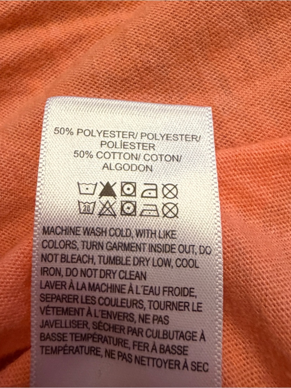 Lucky Brand Vintage Logo Graphic T-Shirt Peach XXL - Picture 6 of 6